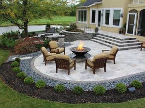 DIY Patio how to build in Columbus, Indiana