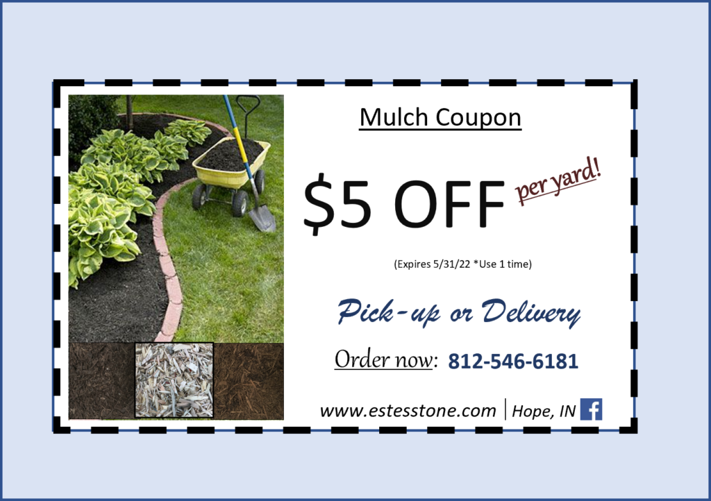 Mulch Coupon Estes Material Sales